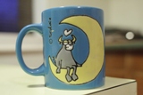 blue cow mug